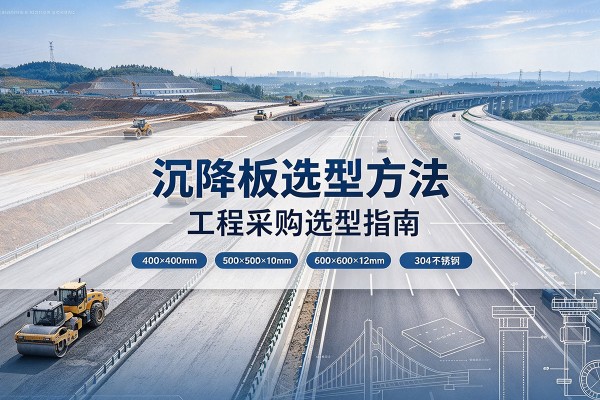 迎泽沉降板选择方法