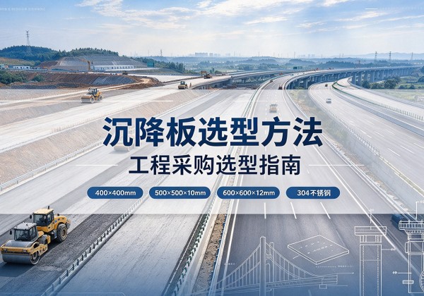 迎泽沉降板选择方法